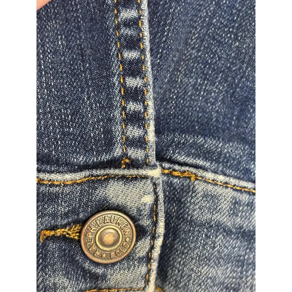 Polo Ralph Lauren‎ Denim Jacket 6X Made in Egypt